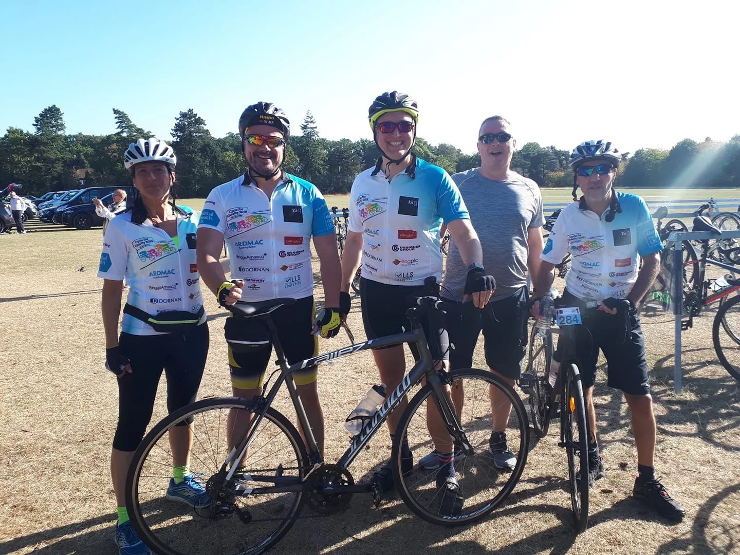 Optima Cycling Teams support Mental Health UK