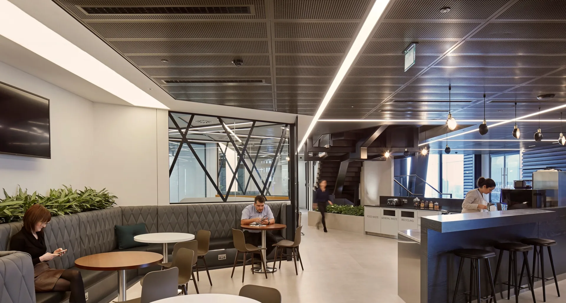 Technishield® Quartz glass partition system
